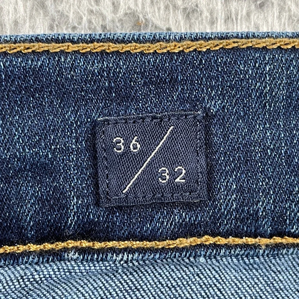 Lucky Brand Jeans Mens 36x32 Blue 221 Straight Stretch Denim Pants